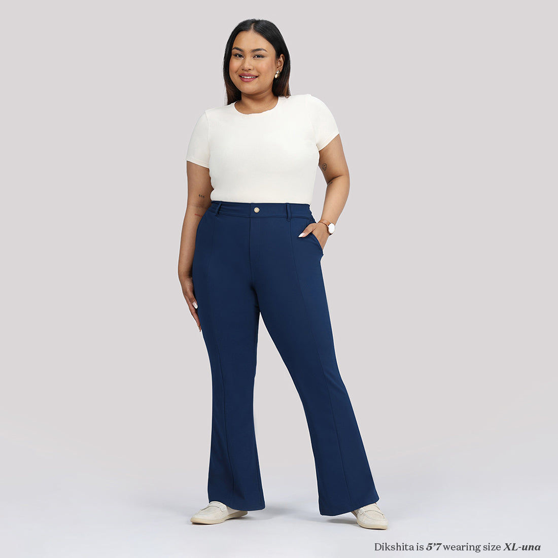 Ultimate Flared Tailored Trousers