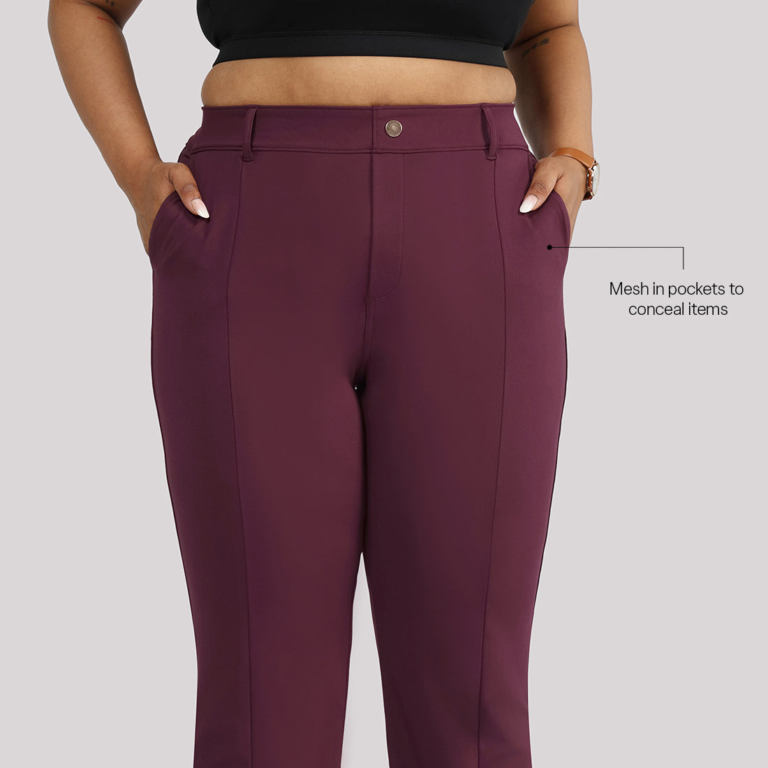 Ultimate Flared Tailored Trousers