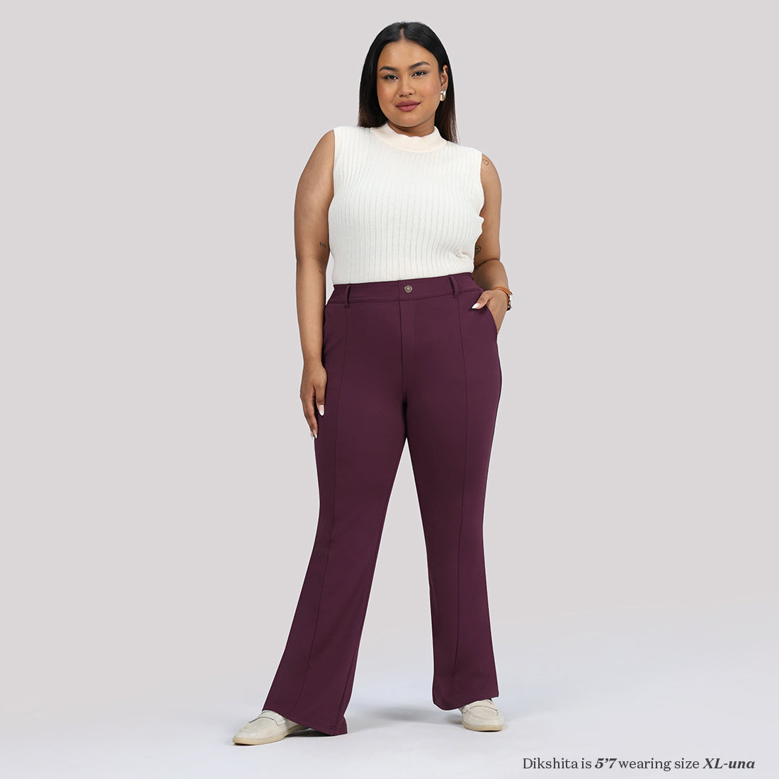 Ultimate Flared Tailored Trousers