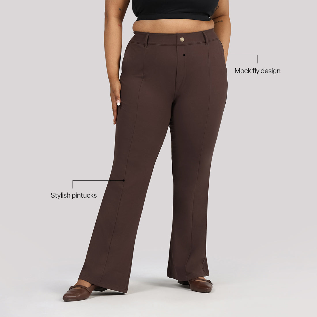 Ultimate Flared Tailored Trousers