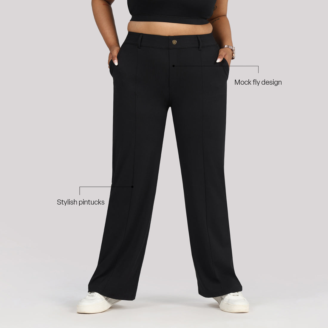 Ultimate Straight Tailored Trousers