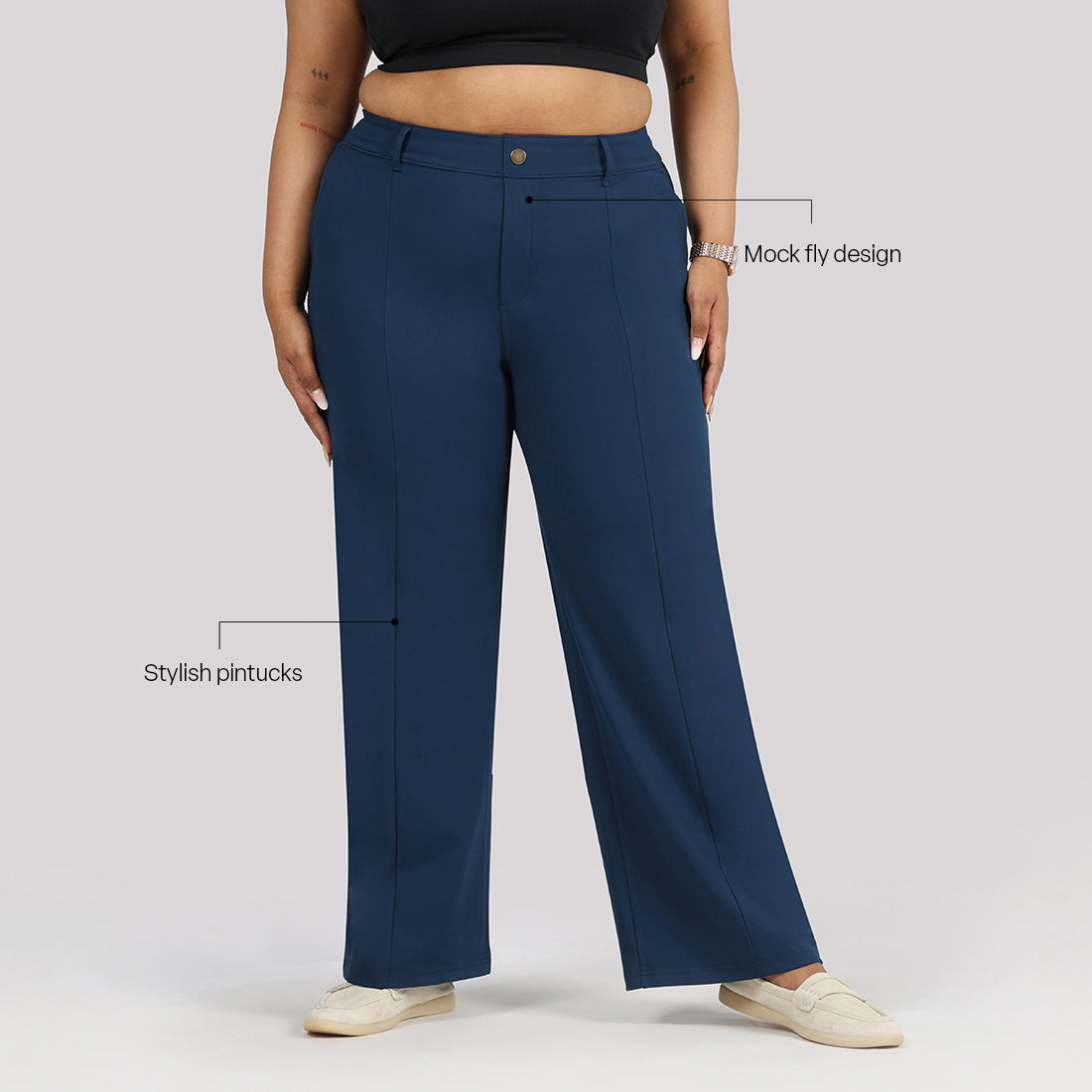 Ultimate Straight Tailored Trousers