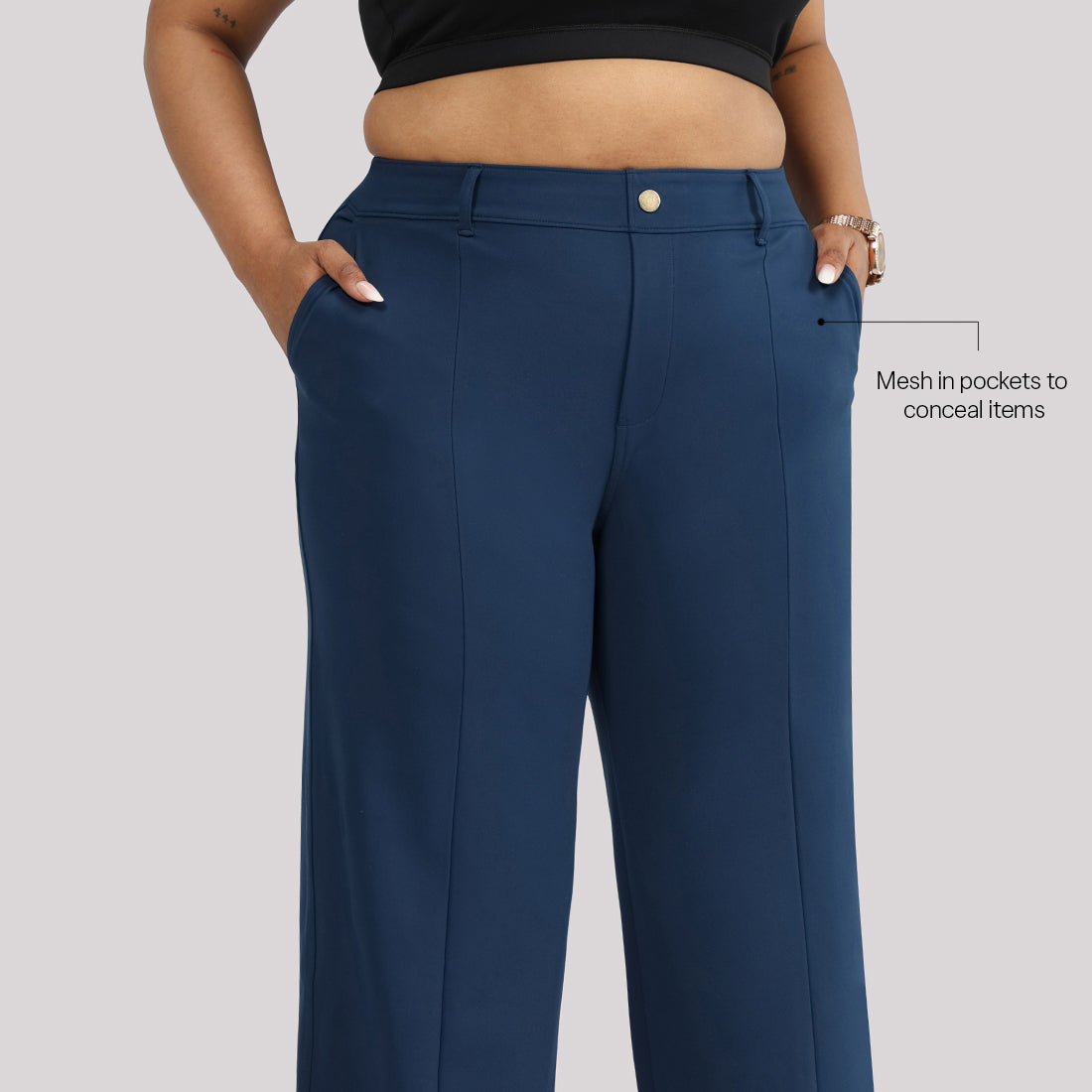 Ultimate Straight Tailored Trousers
