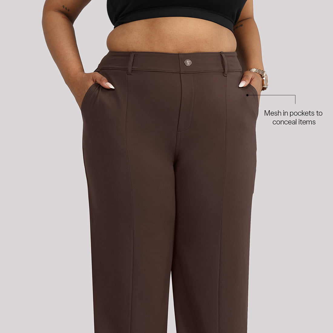 Ultimate Straight Tailored Trousers