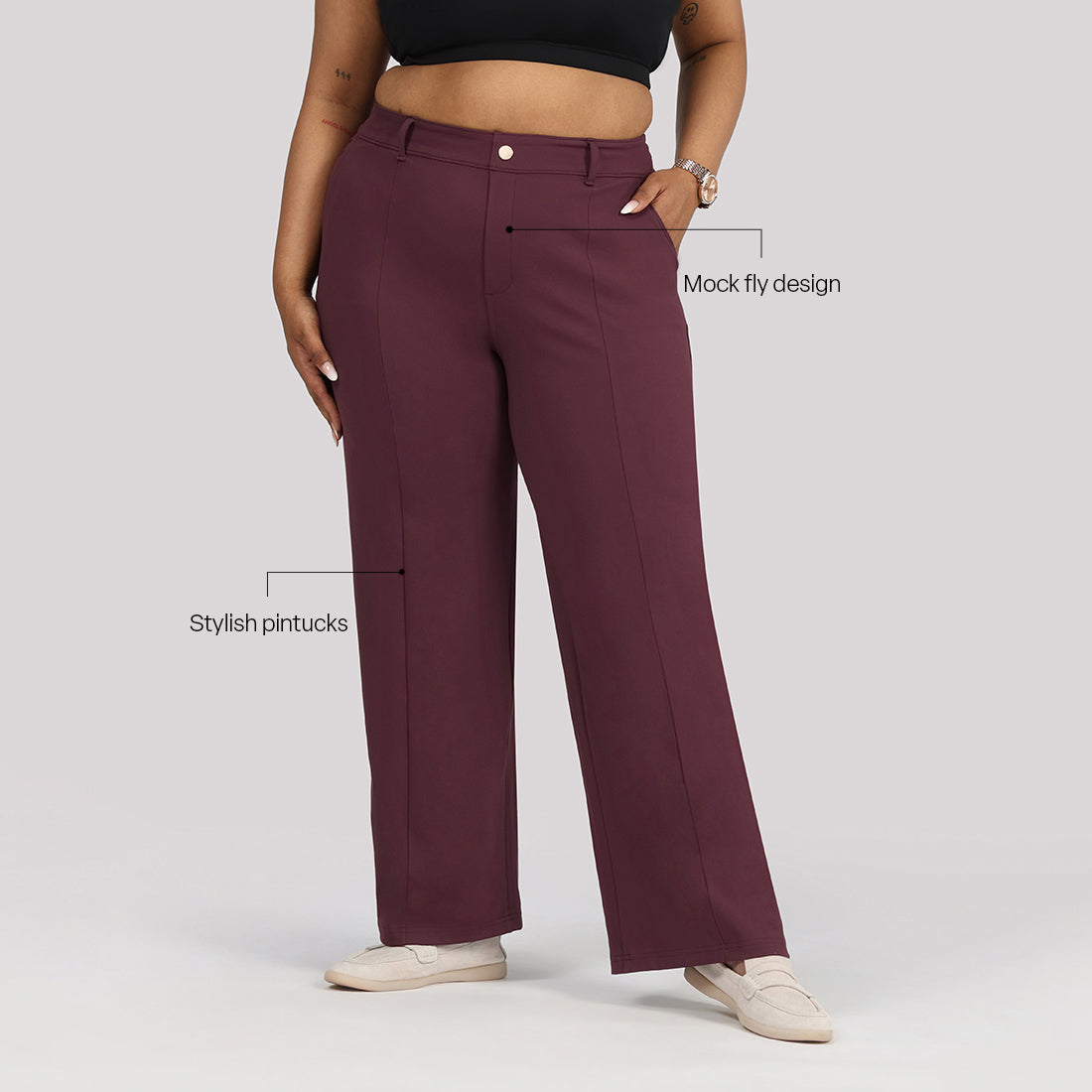 Ultimate Straight Tailored Trousers