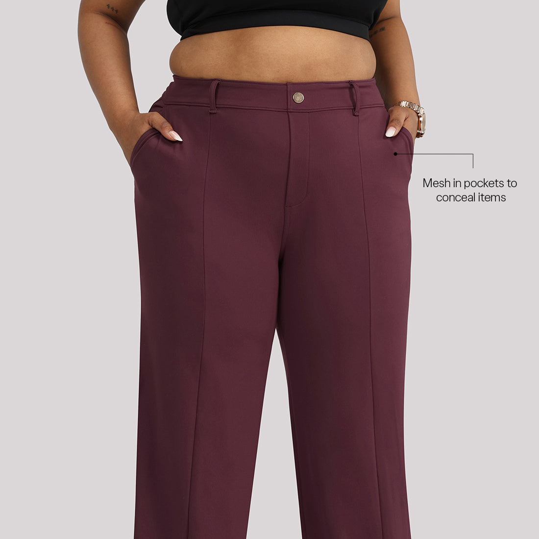 Ultimate Straight Tailored Trousers