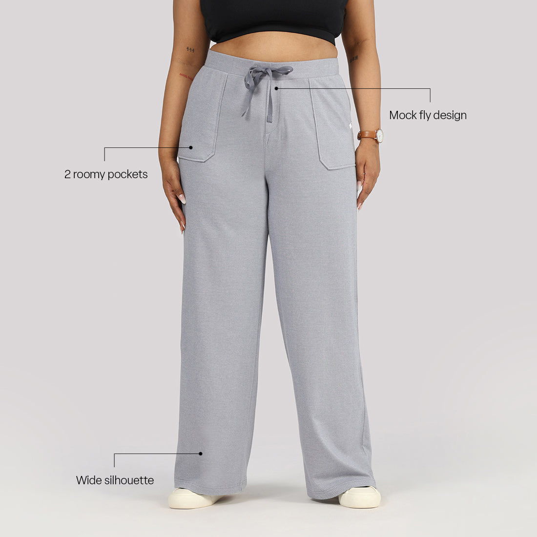 Work-To-Wine Twill Drawstring Pants