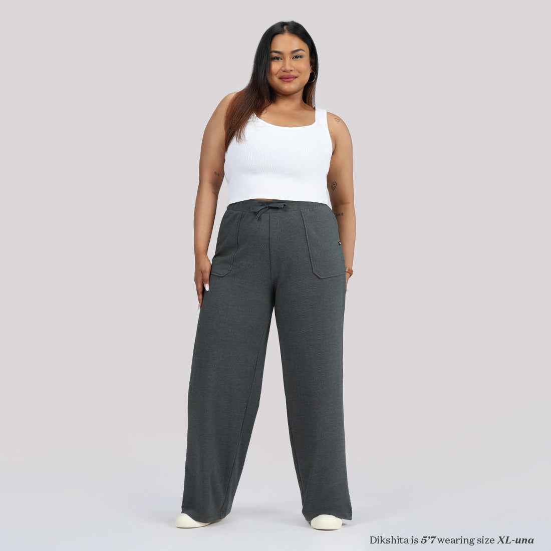 Work-To-Wine Twill Drawstring Pants
