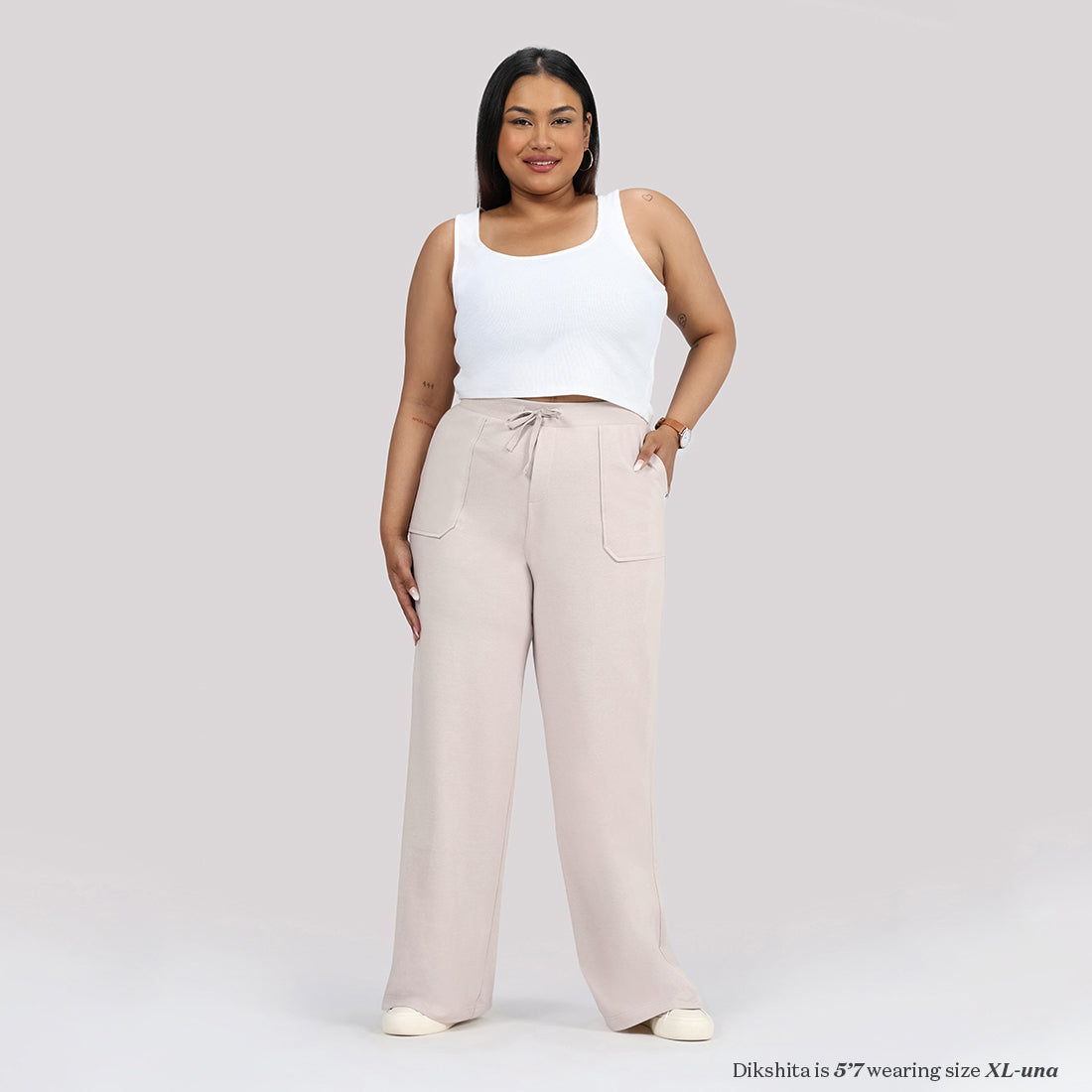 Work-To-Wine Twill Drawstring Pants