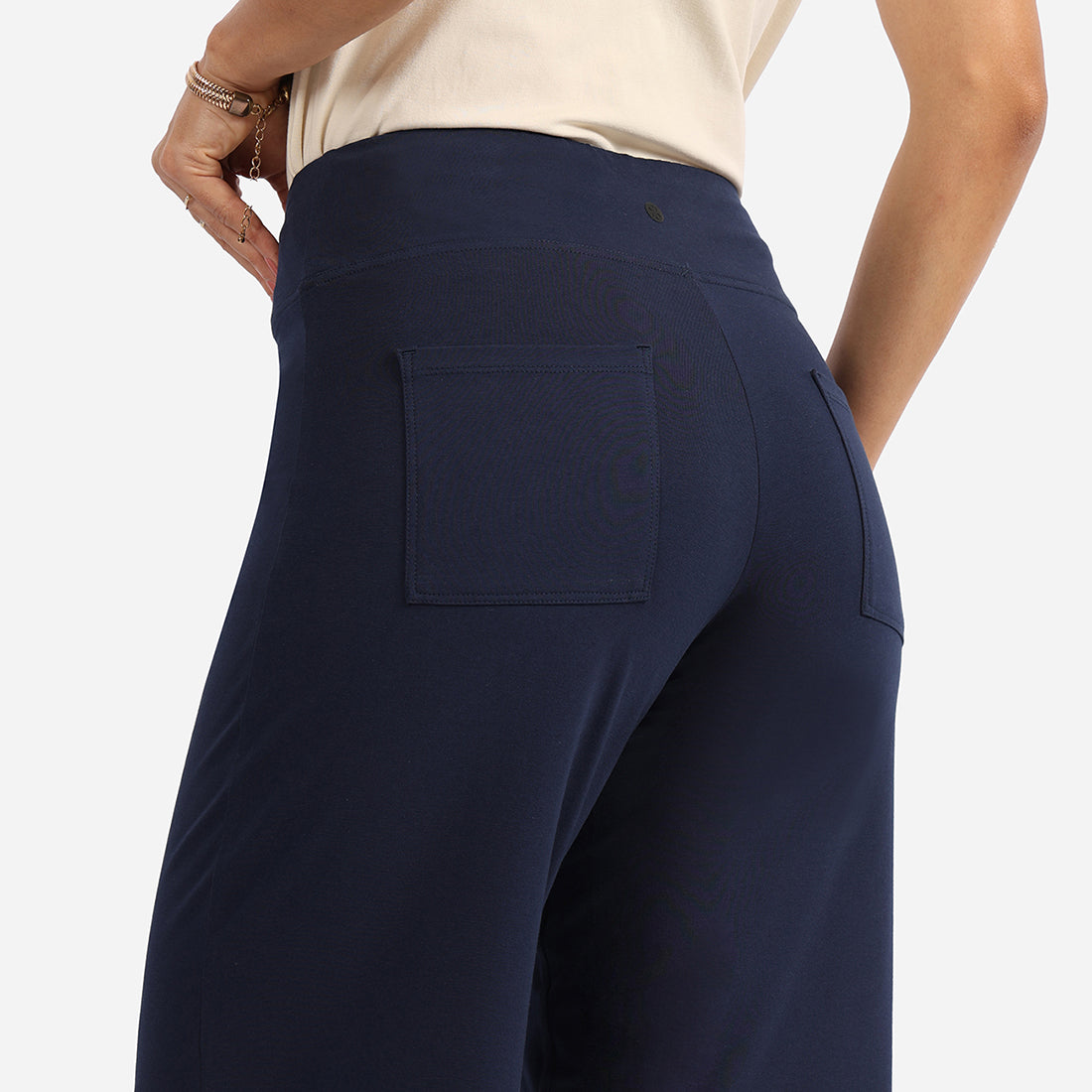 AM:PM Air Wide Trousers - Cotton Tall