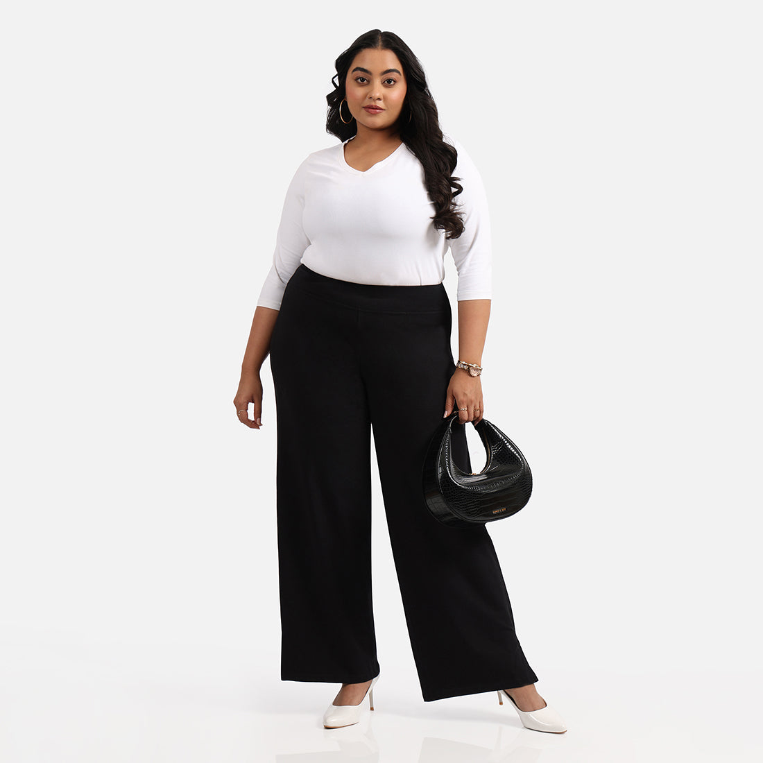 AM:PM Air Wide Trousers - Cotton Tall