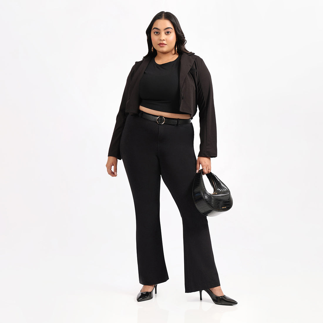AM:PM Air Flare Trousers - Cotton Tall