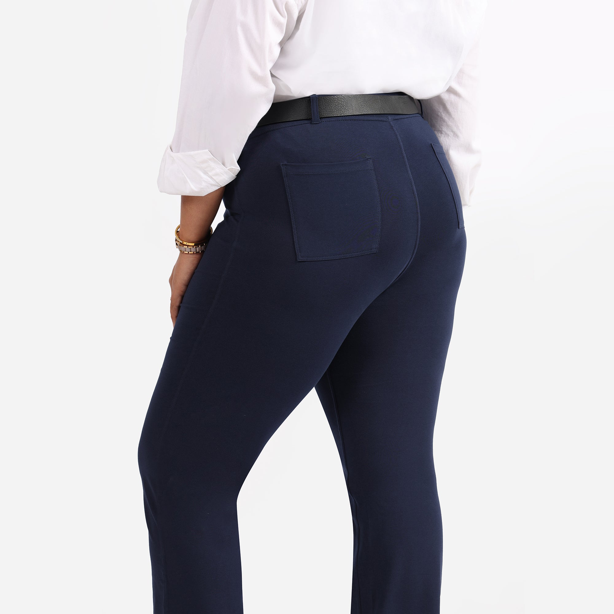 AM:PM Air Flare Trousers - Cotton Tall