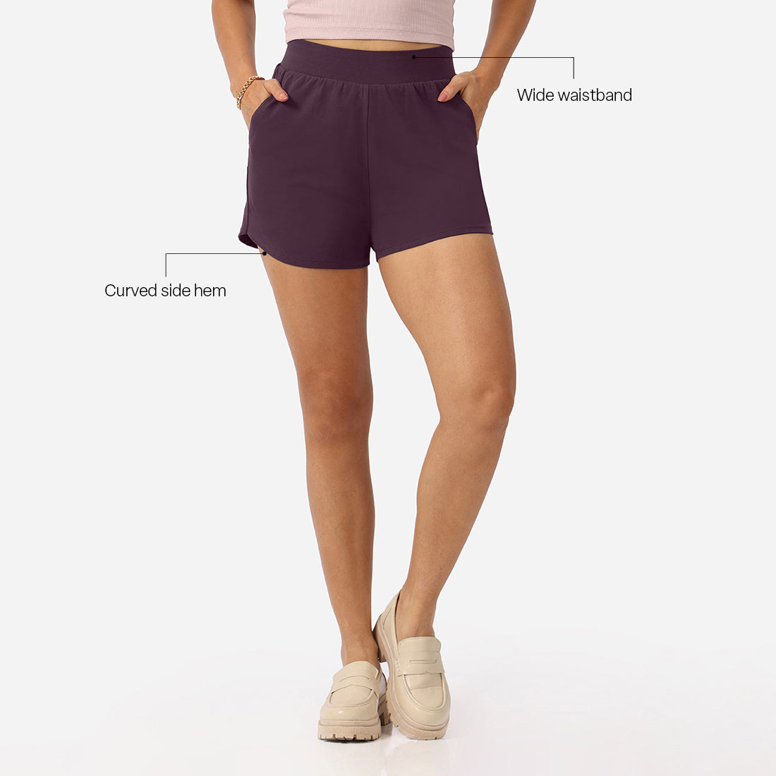 Groove-in Cotton Shorts