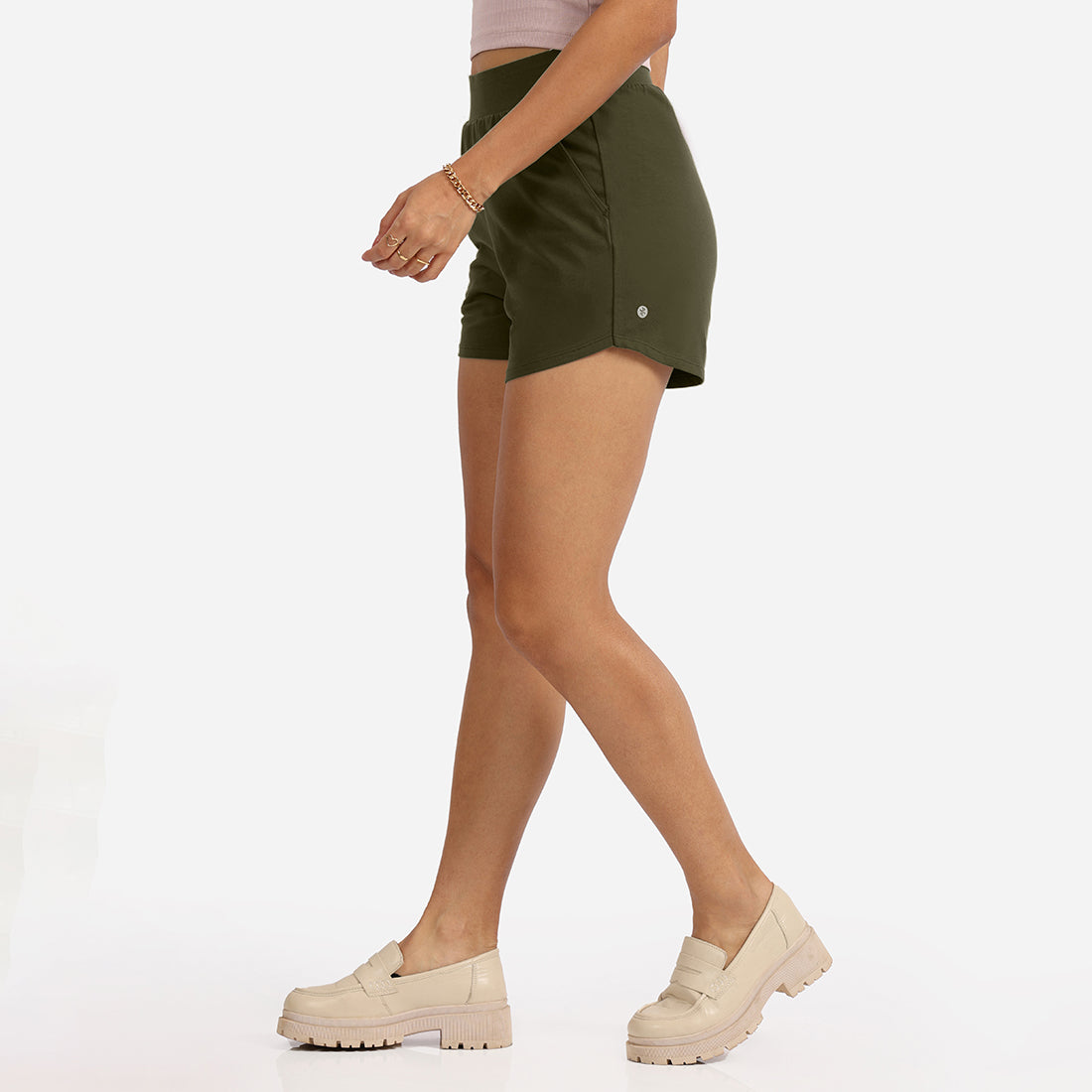 Groove-in Cotton Shorts