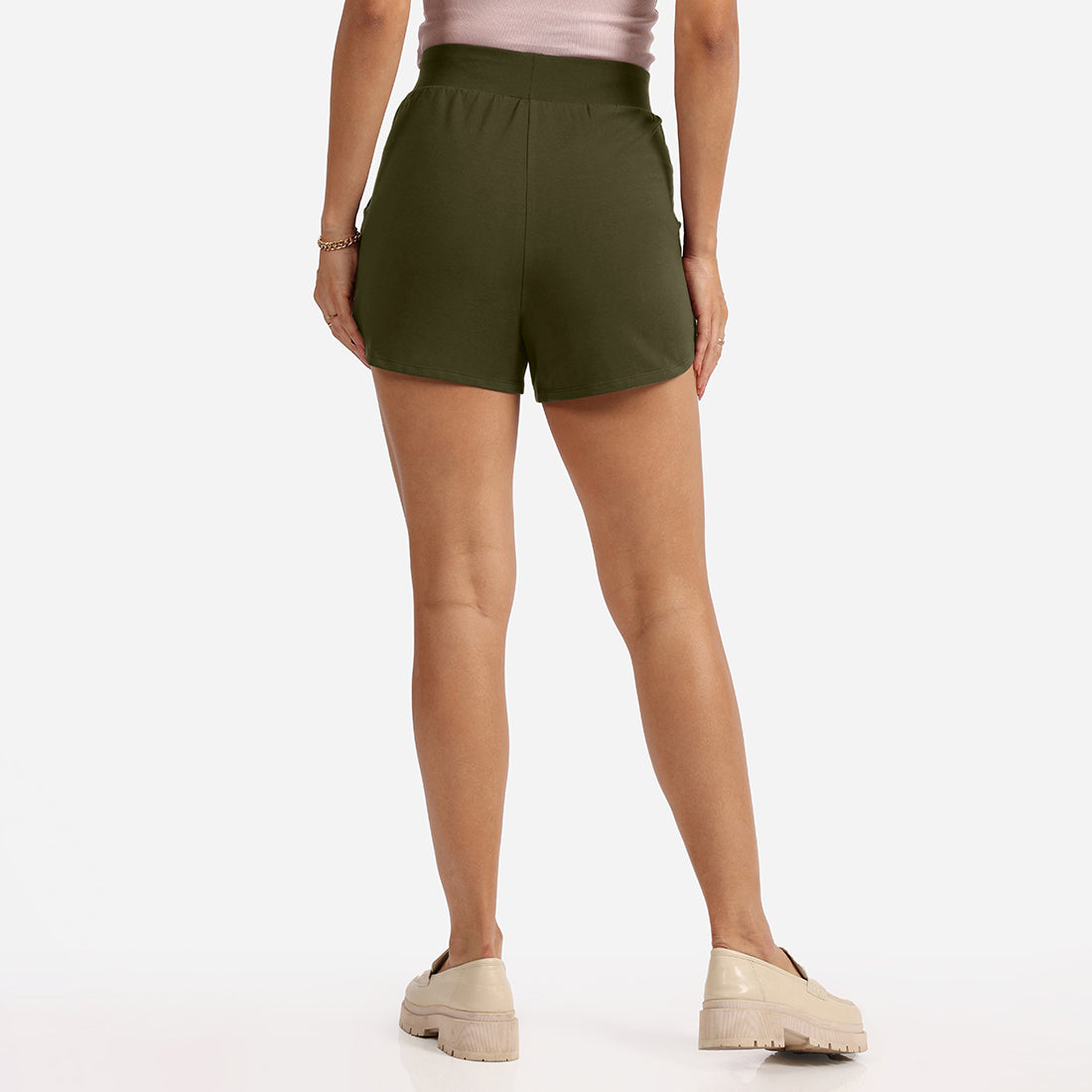 Groove-in Cotton Shorts