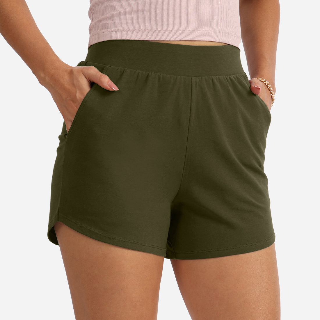 Groove-in Cotton Shorts