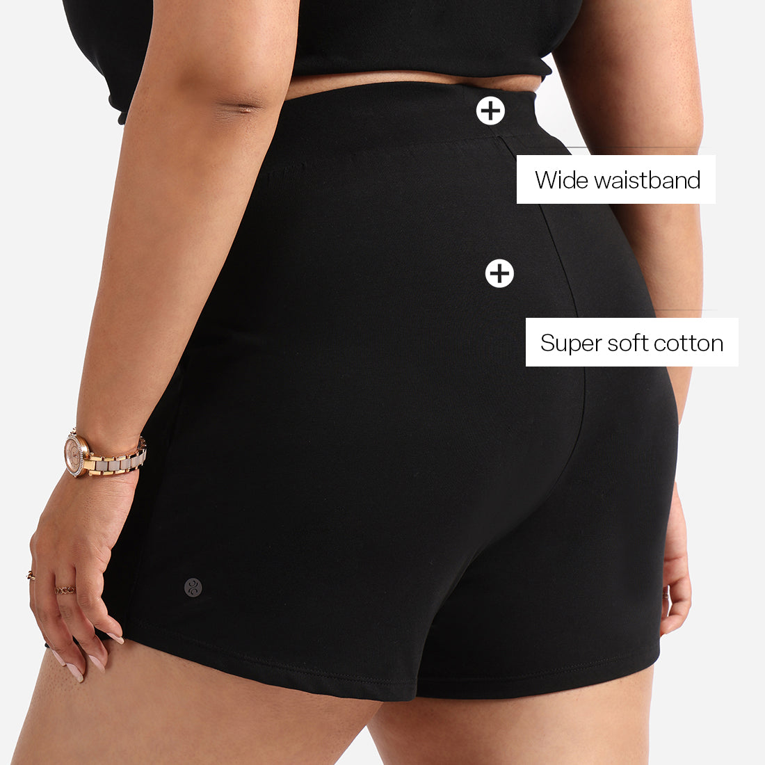 Groove-in Cotton Shorts