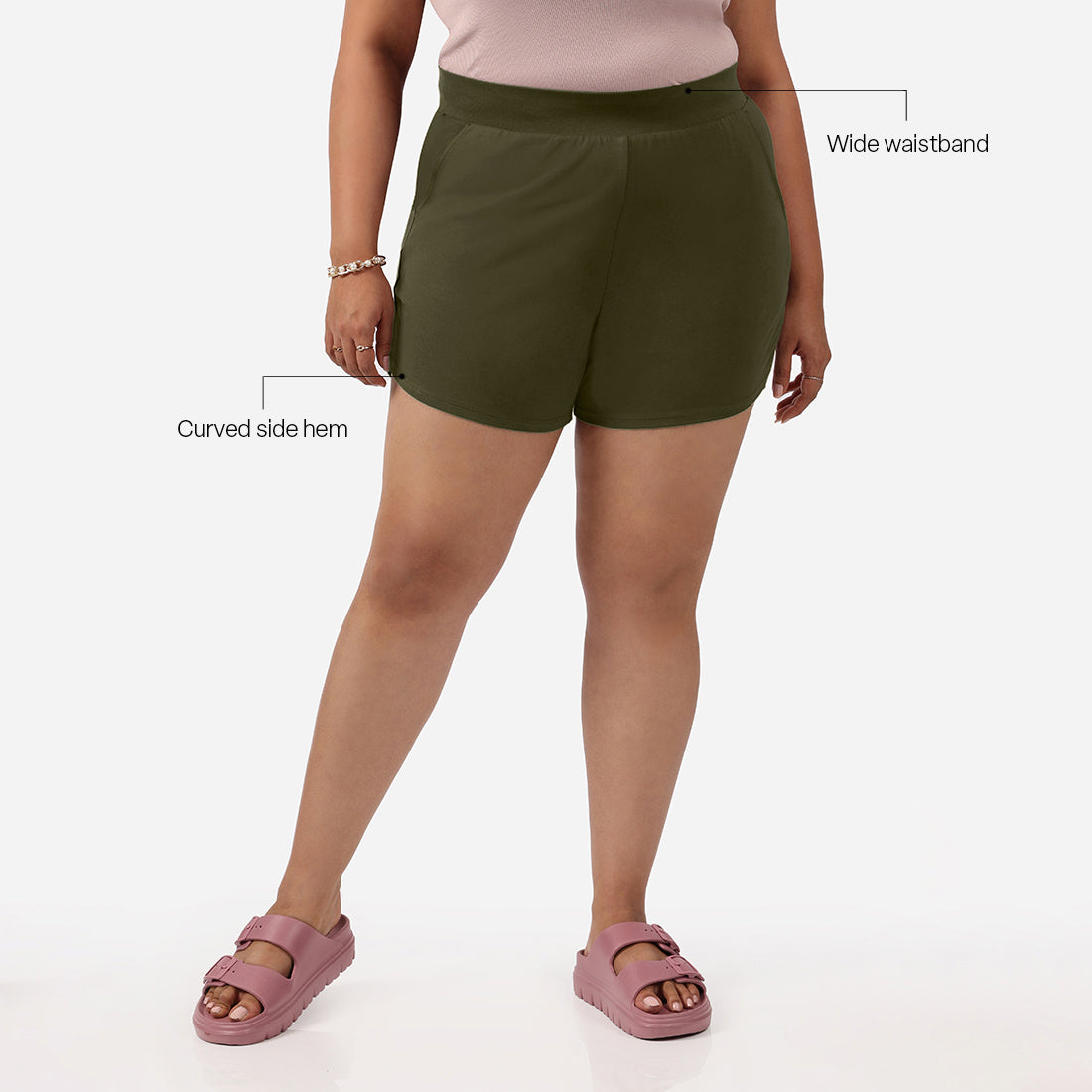 Groove-in Cotton Shorts