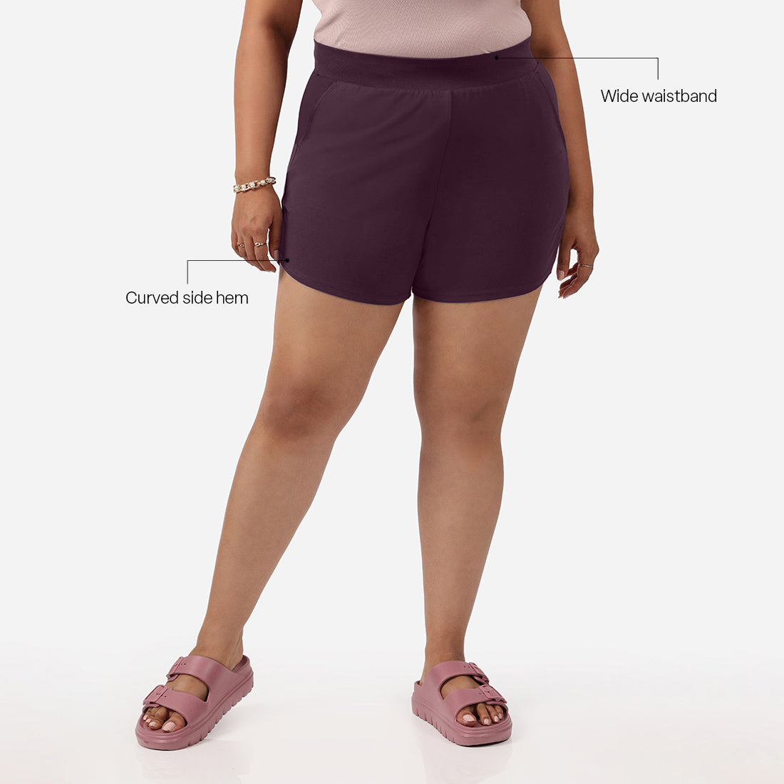 Groove-in Cotton Shorts