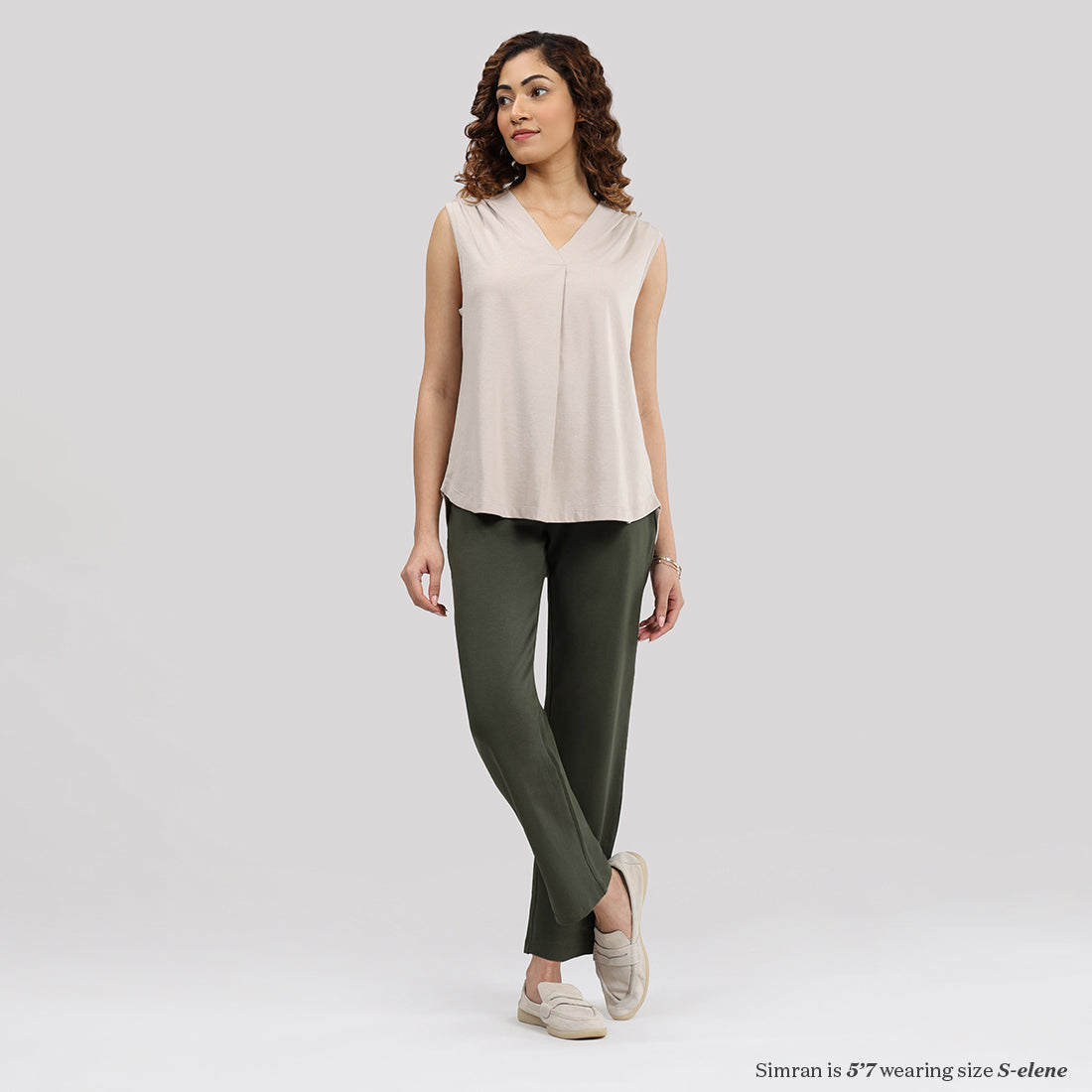AM:PM Cotton Straight Pants