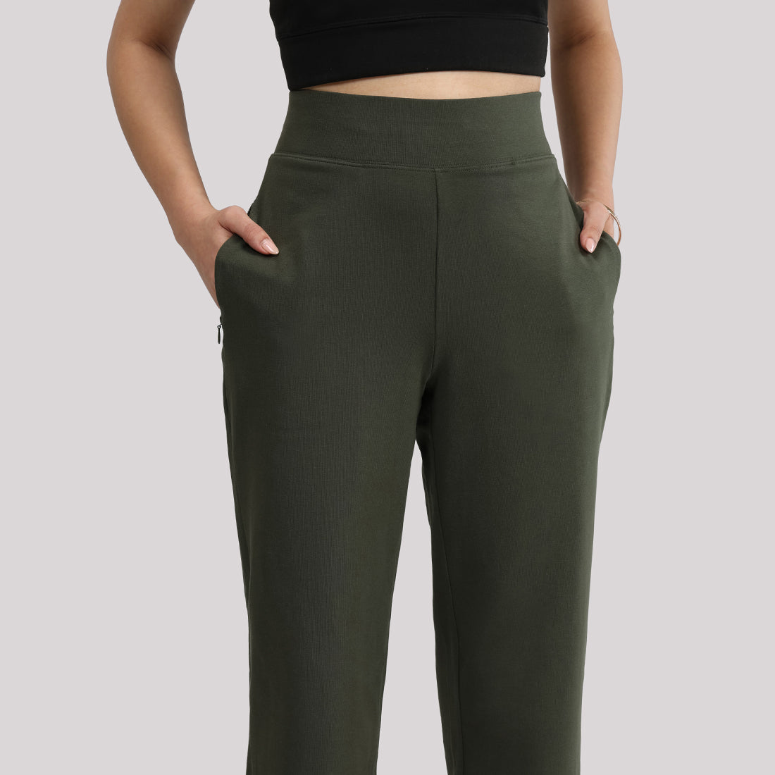 AM:PM Cotton Straight Pants