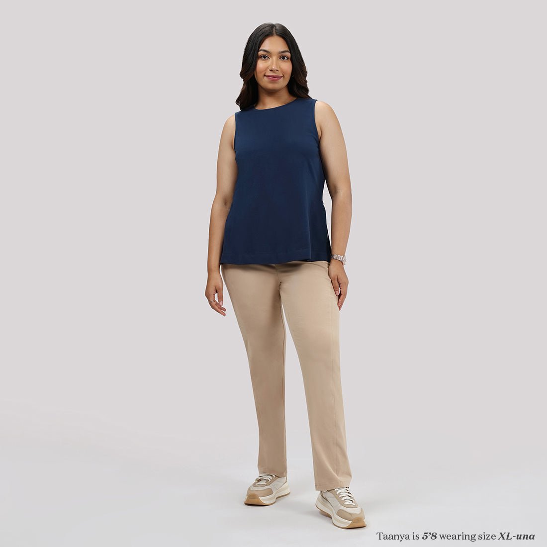 Last Tee Sleeveless Long Slit Top - BlissClub