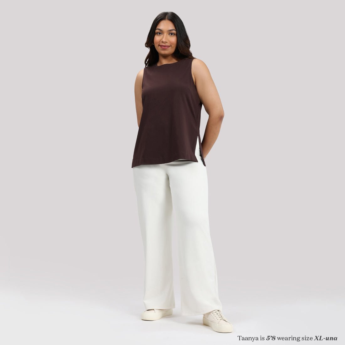Last Tee Sleeveless Long Slit Top - BlissClub