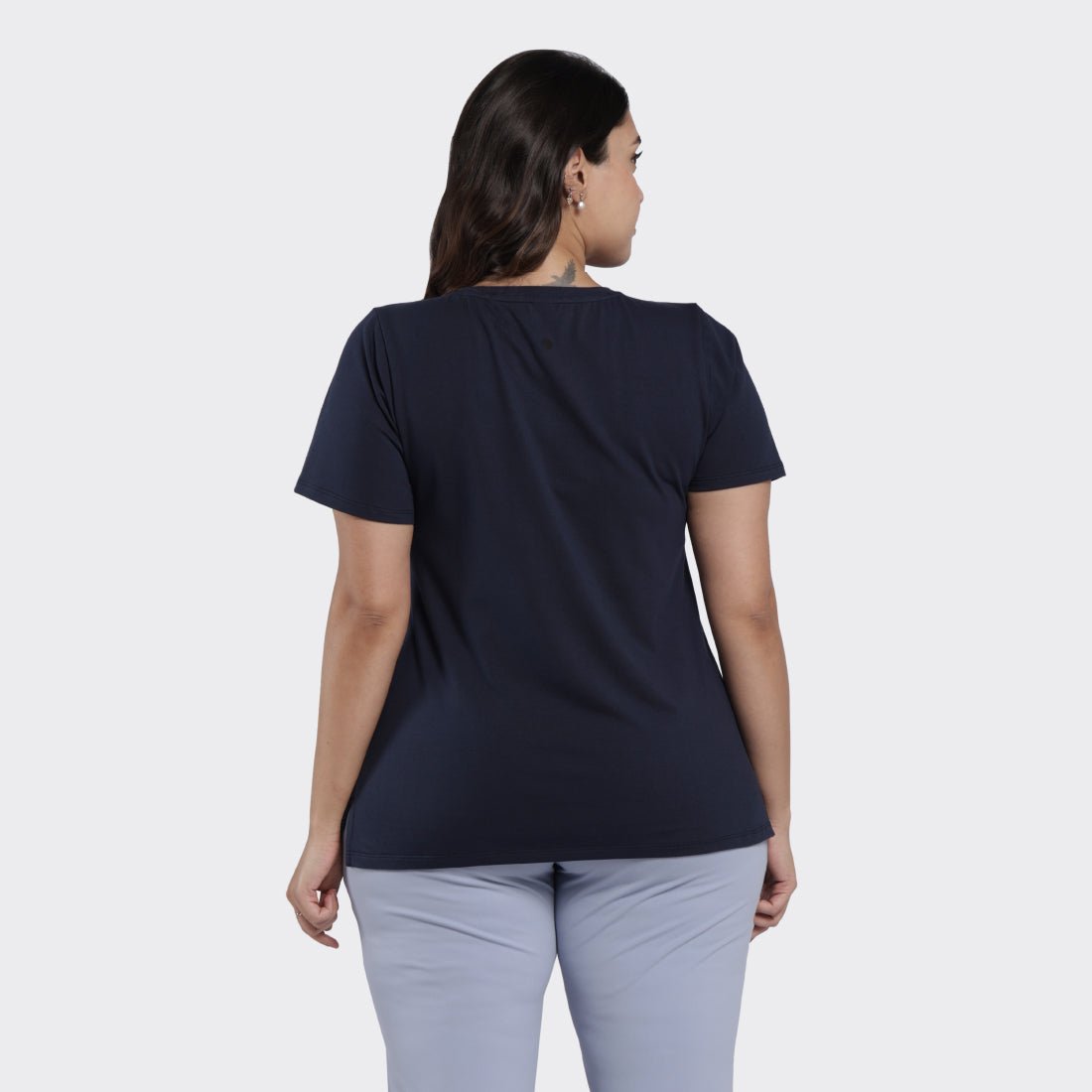 Last Tee - V Neck Half Sleeves - BlissClub