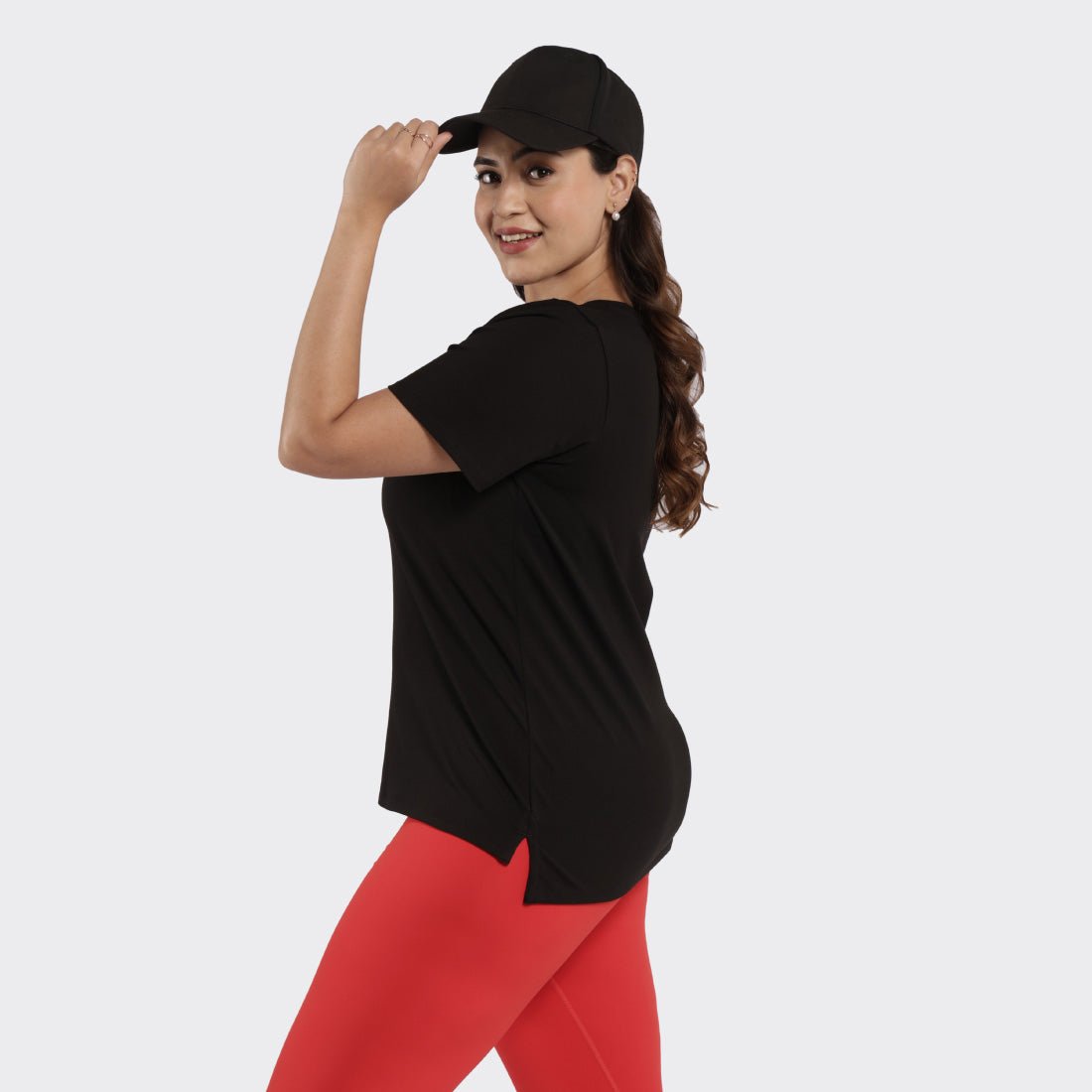 Last Tee - V Neck Half Sleeves - BlissClub