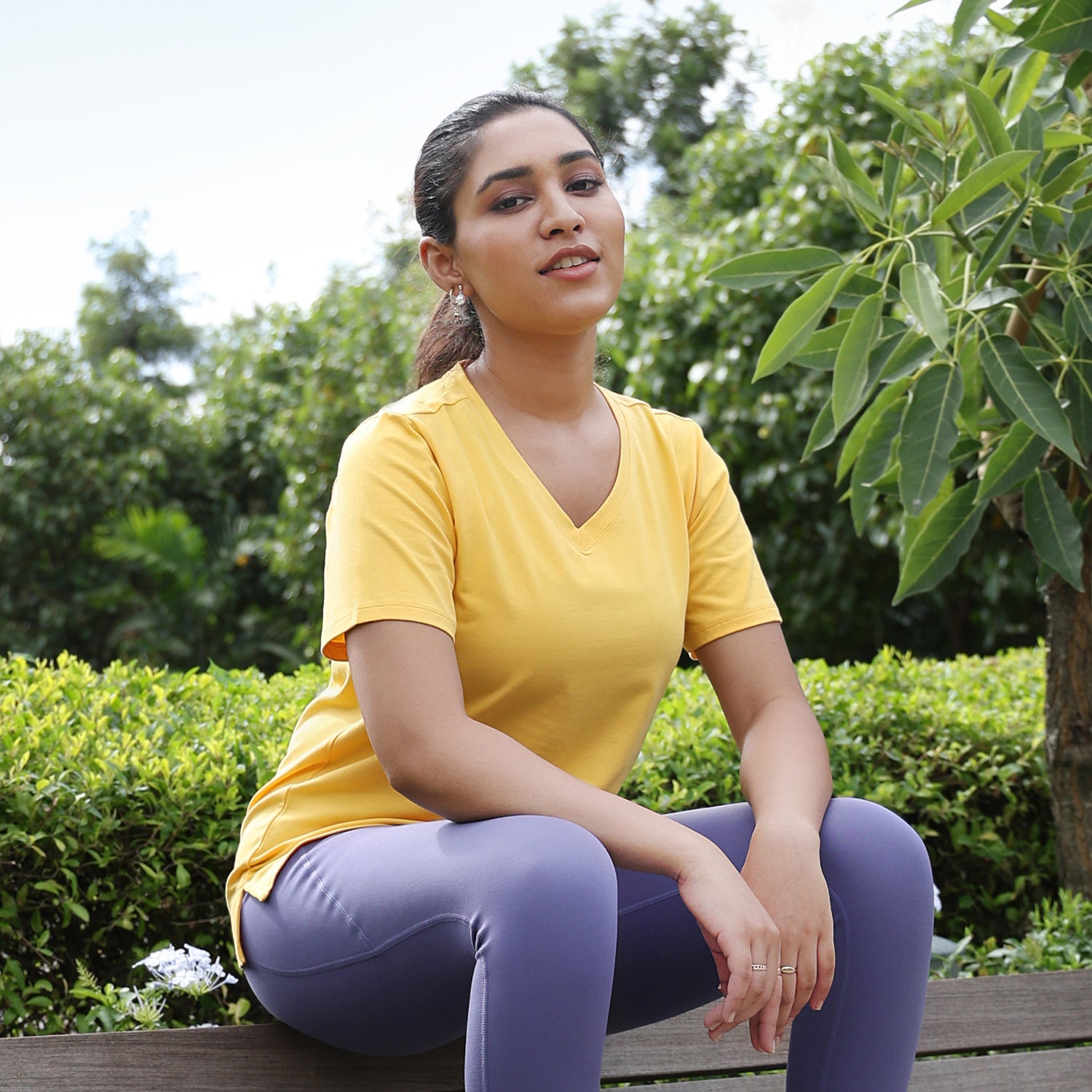 Last Tee - V Neck Half Sleeves
