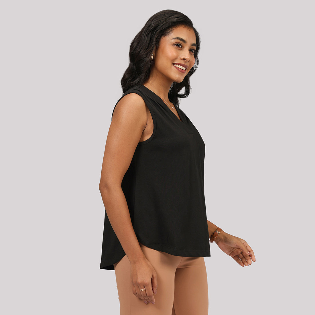 Cotton Pro Sleeveless Work Top