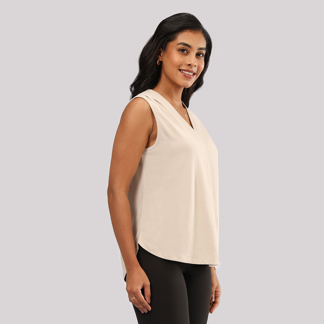 Cotton Pro Sleeveless Work Top
