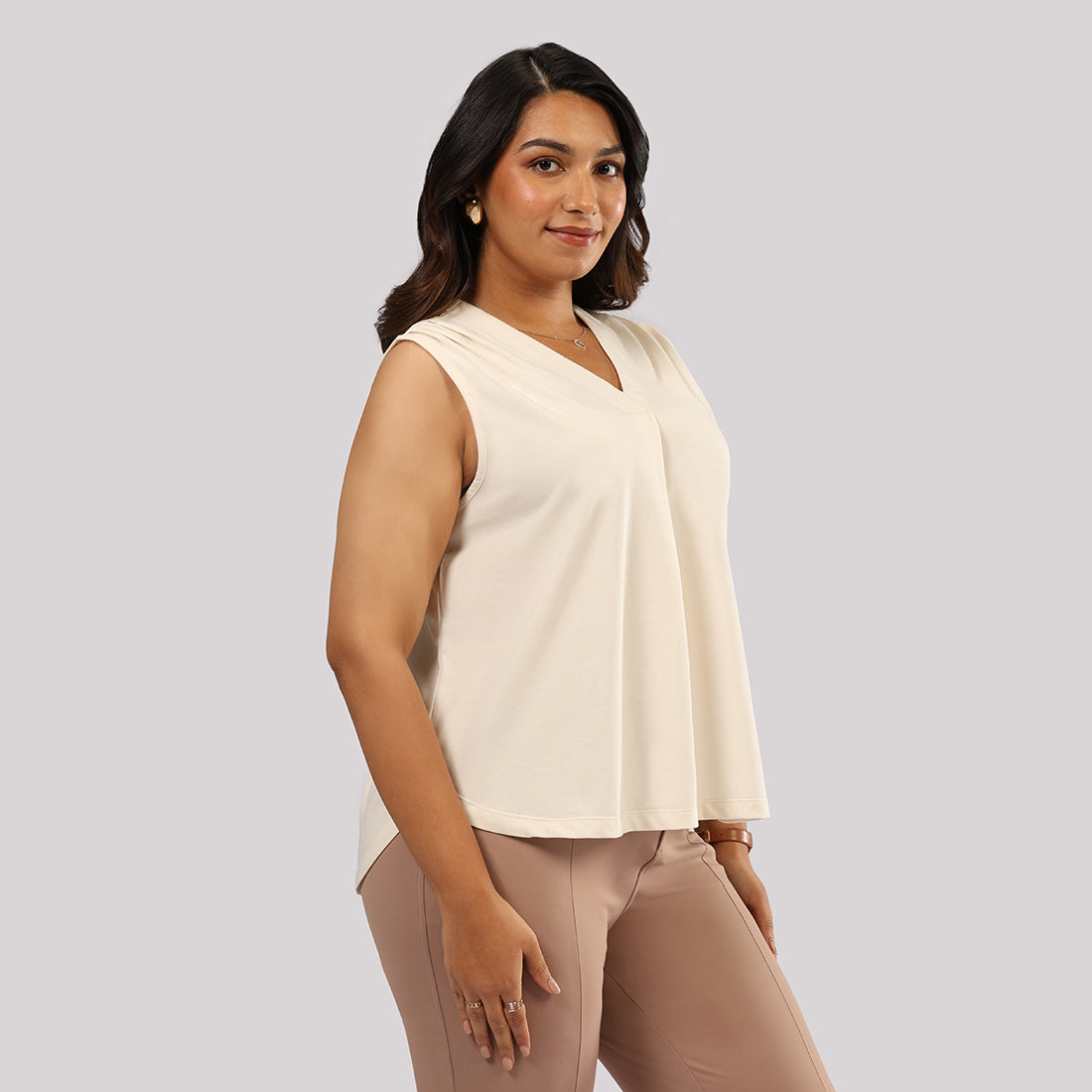 Cotton Pro Sleeveless Work Top