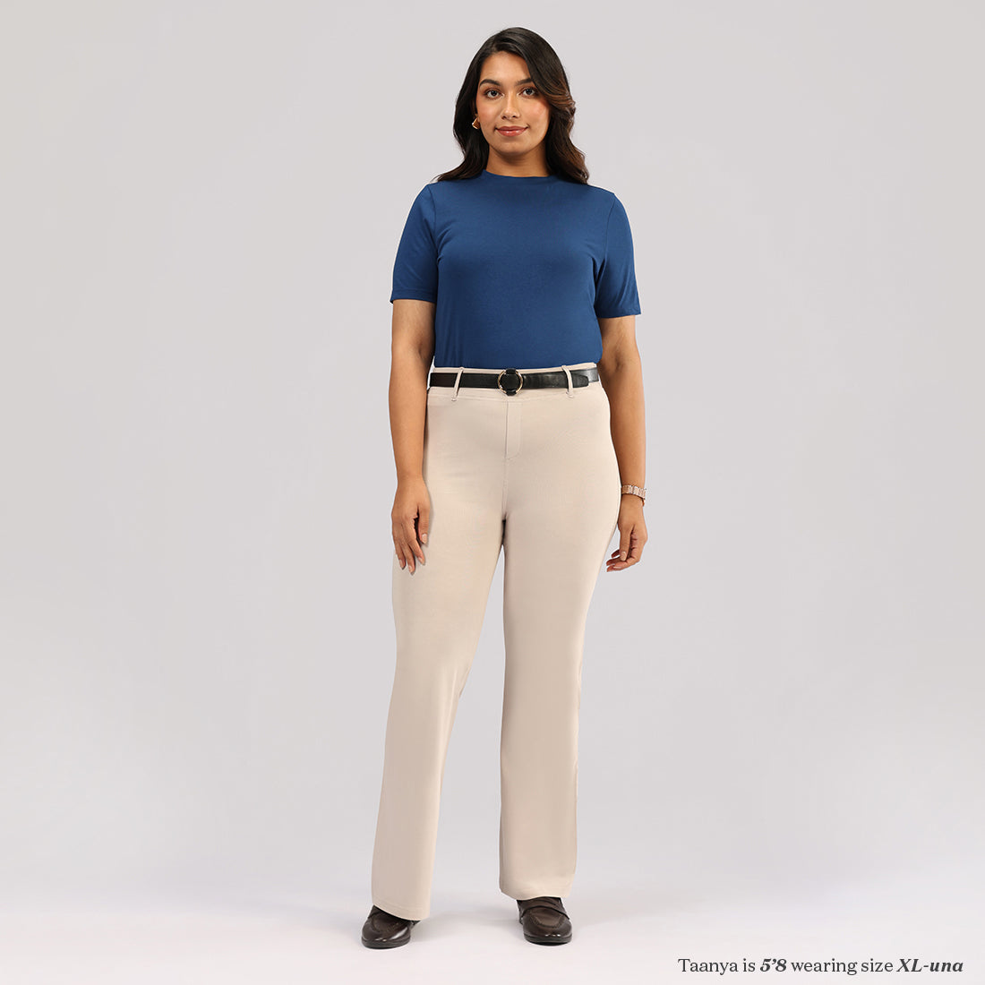 AM:PM Air Flare Trousers - Cotton Tall