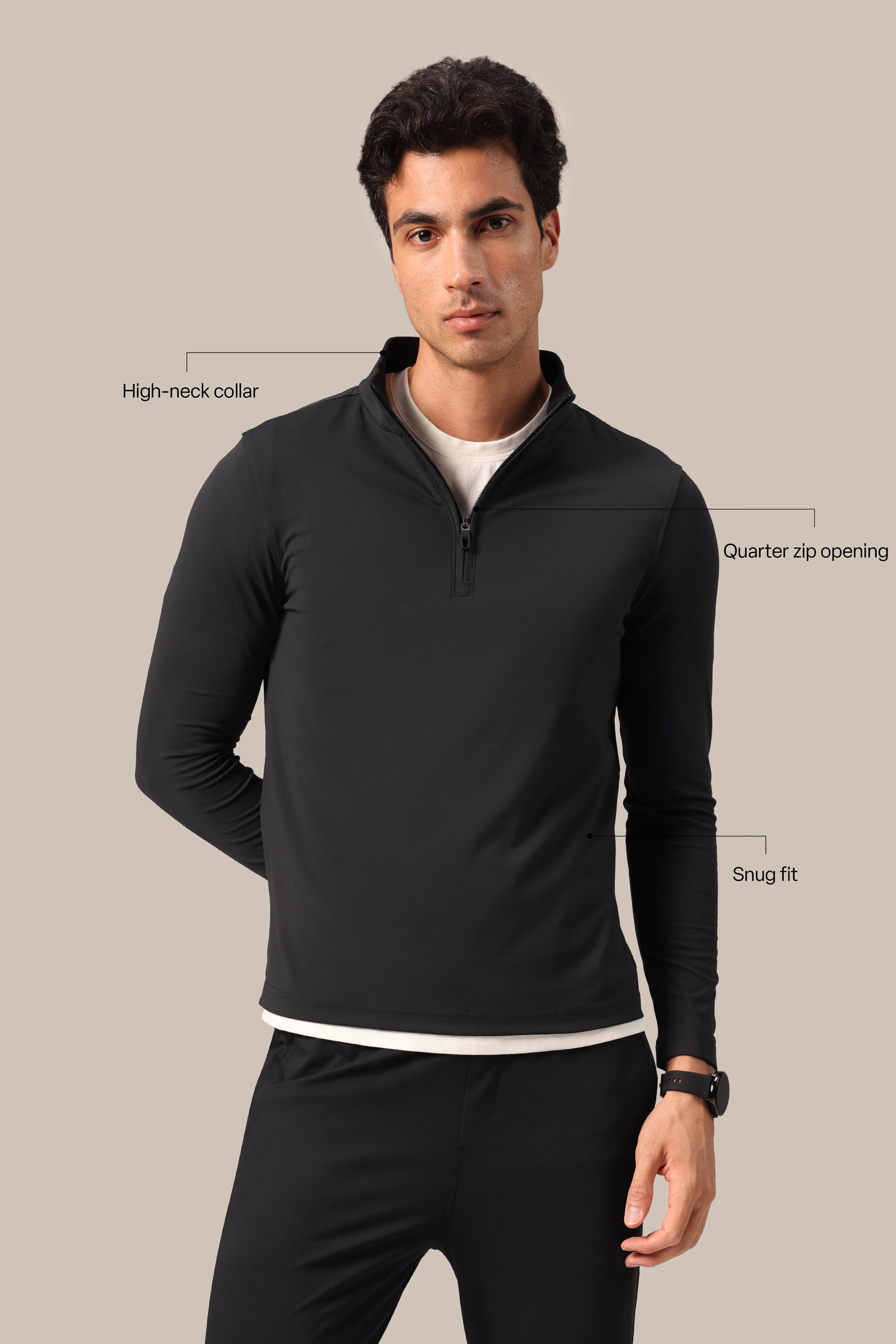 The Cloud Quarter Zip