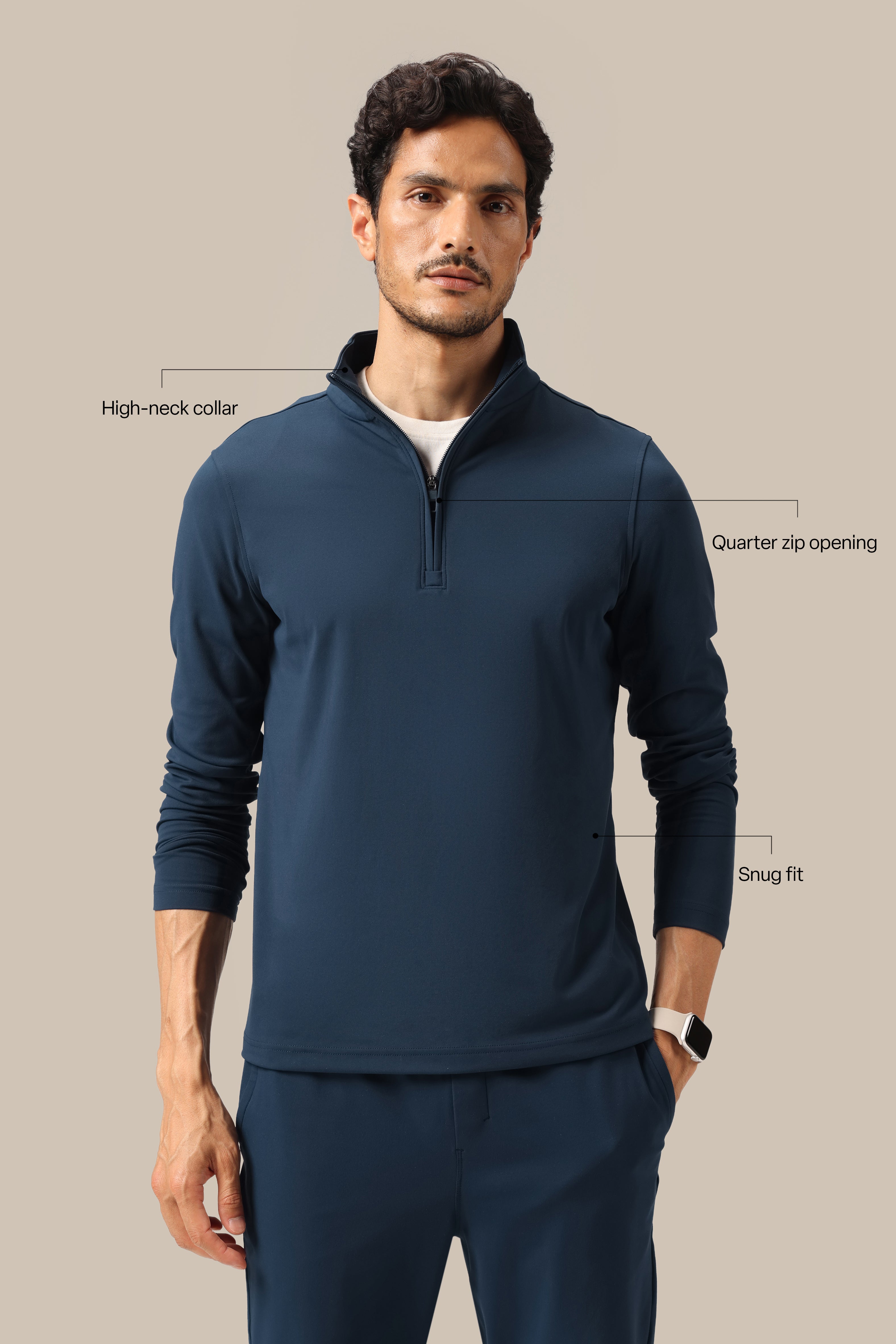 The Cloud Quarter Zip