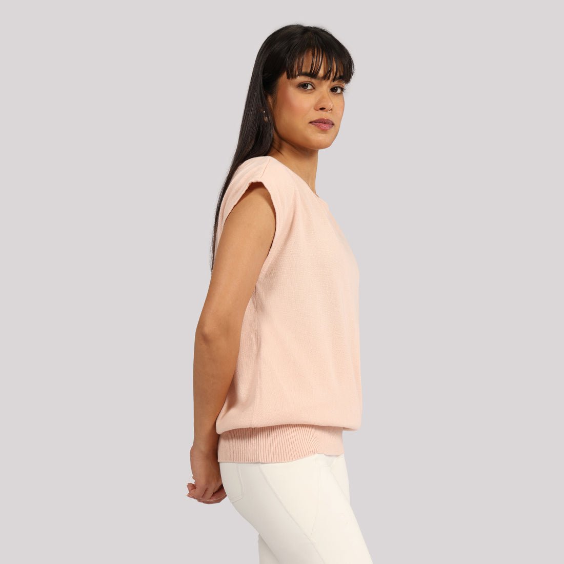 Move All Day Cap Sleeves Top - BlissClub