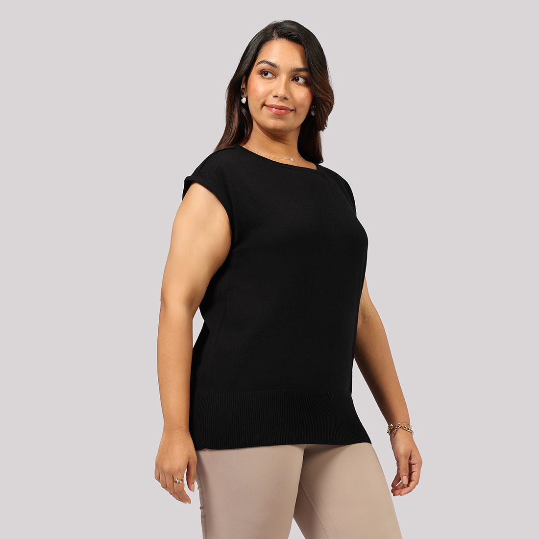 Move All Day Cap Sleeves Top - BlissClub
