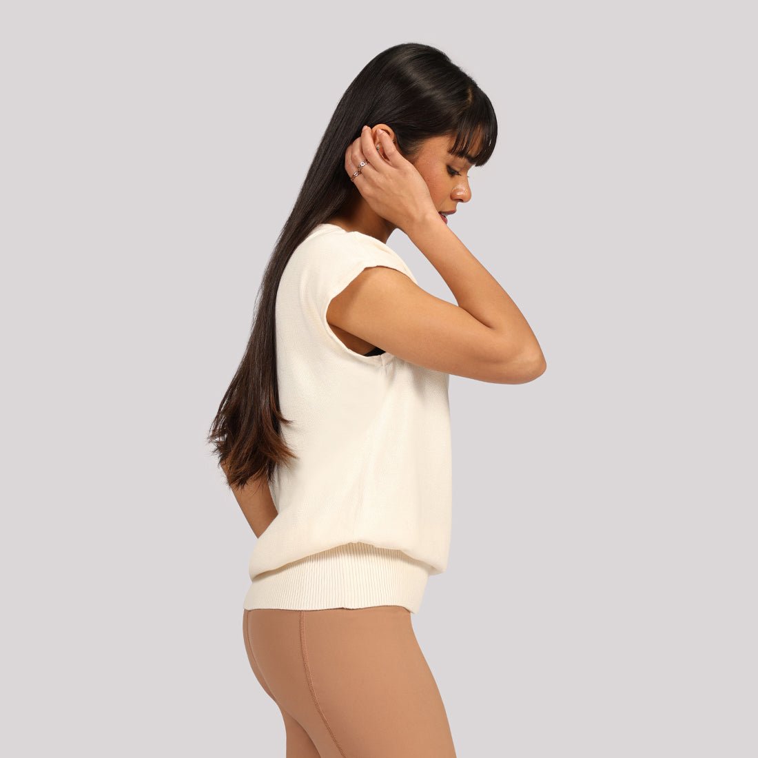 Move All Day Cap Sleeves Top - BlissClub