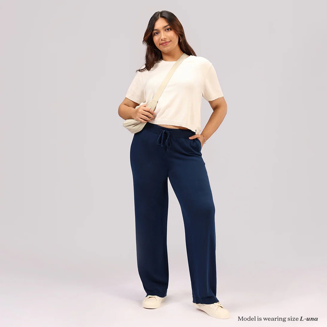 Move All Day Cotton Wide Pants - BlissClub