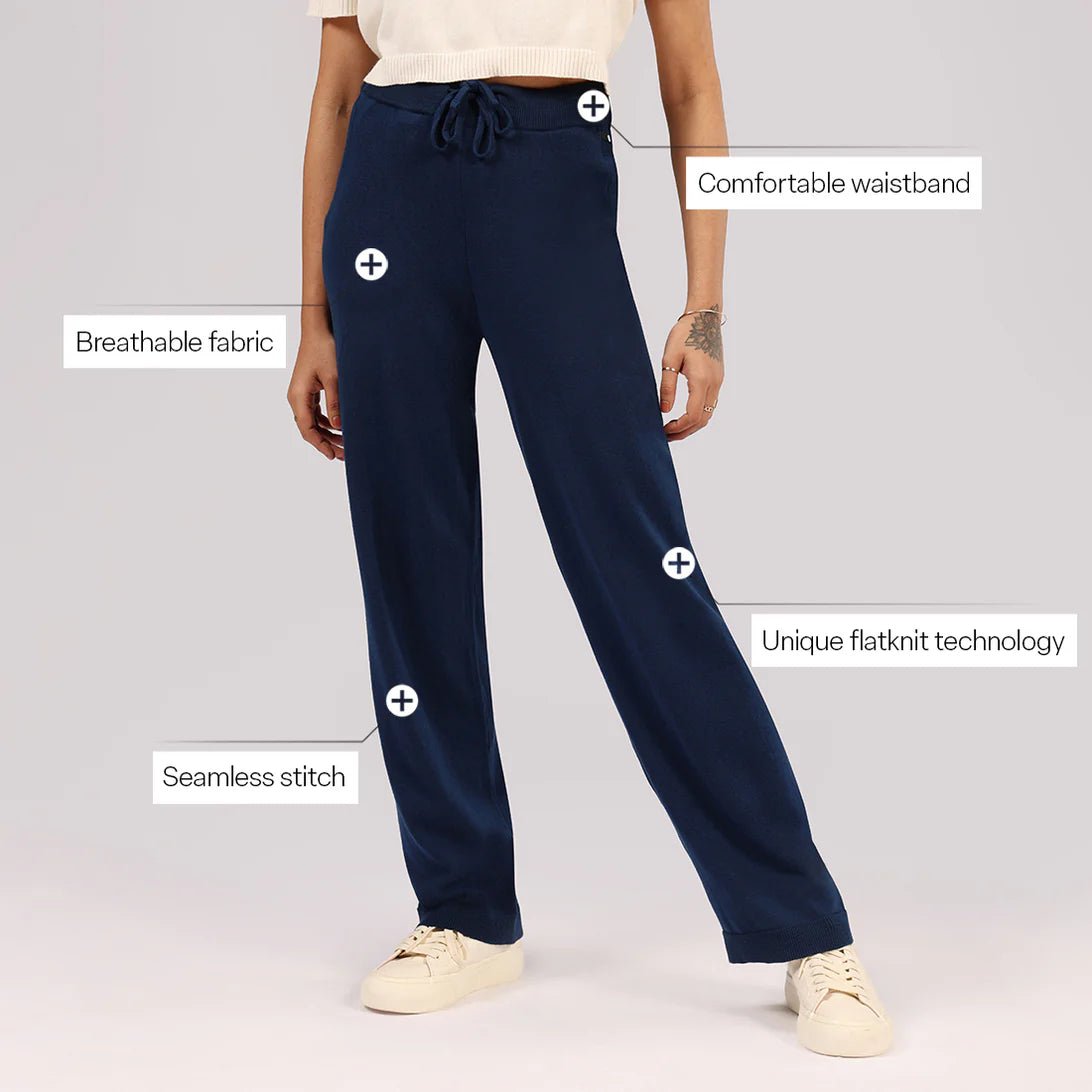 Move All Day Cotton Wide Pants - BlissClub