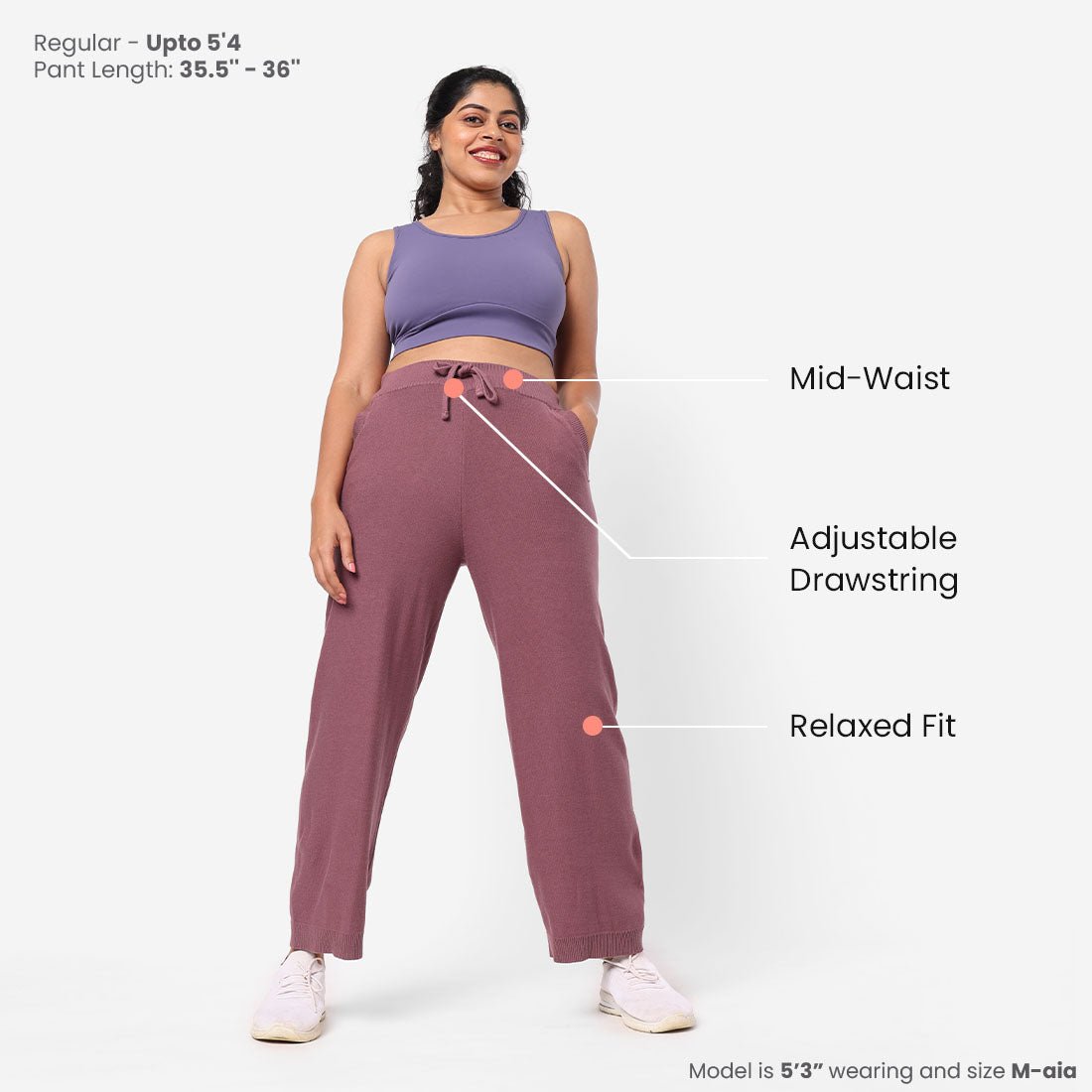 Move All Day Cotton Wide Pants - Tall - BlissClub