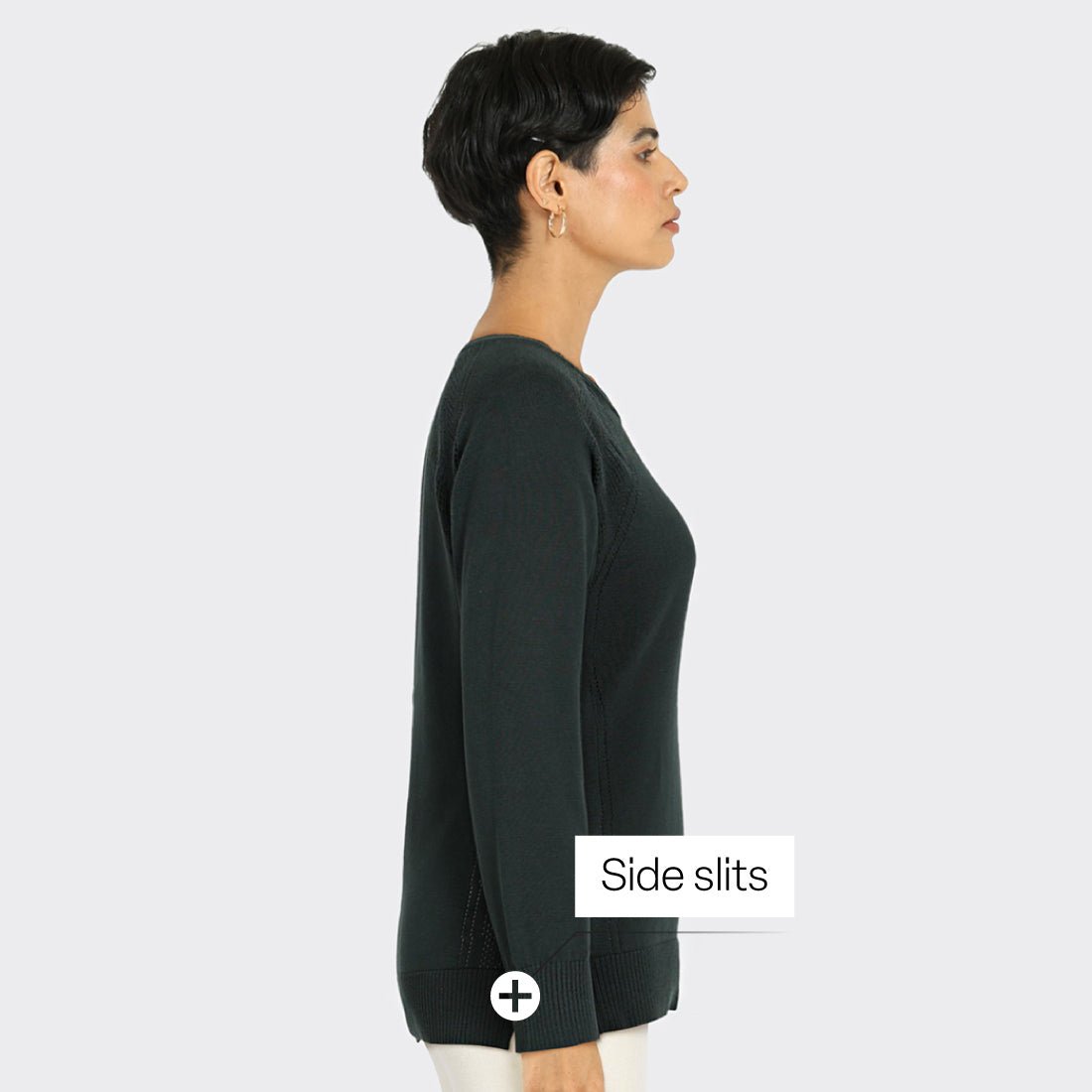 Move All Day CottonKnit Top Full Sleeves - BlissClub