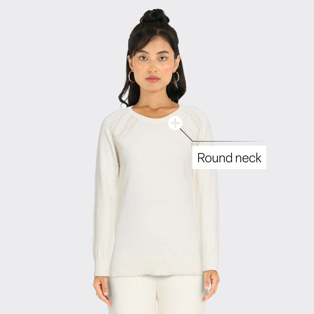 Move All Day CottonKnit Top Full Sleeves - BlissClub