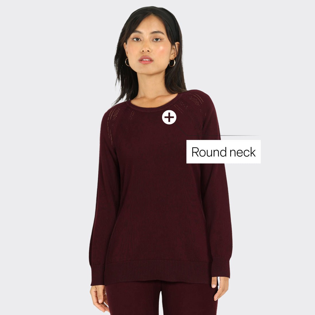 Move All Day CottonKnit Top Full Sleeves - BlissClub