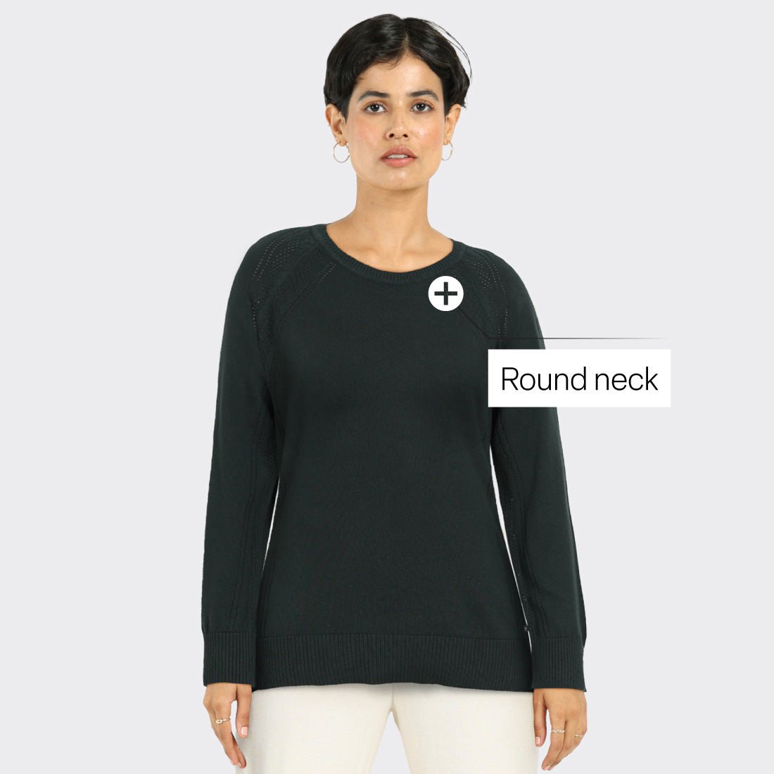 Move All Day CottonKnit Top Full Sleeves - BlissClub