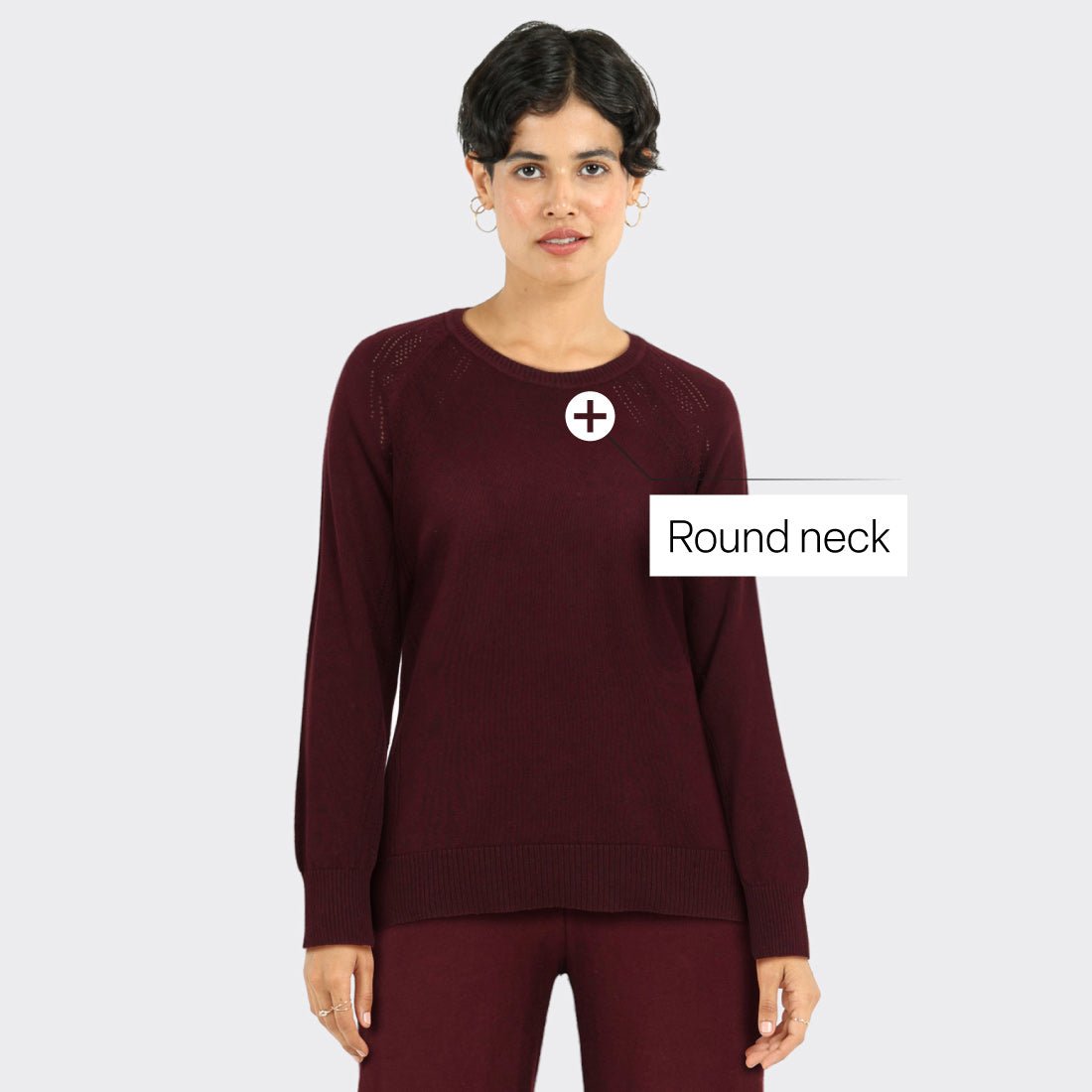 Move All Day CottonKnit Top Full Sleeves - BlissClub