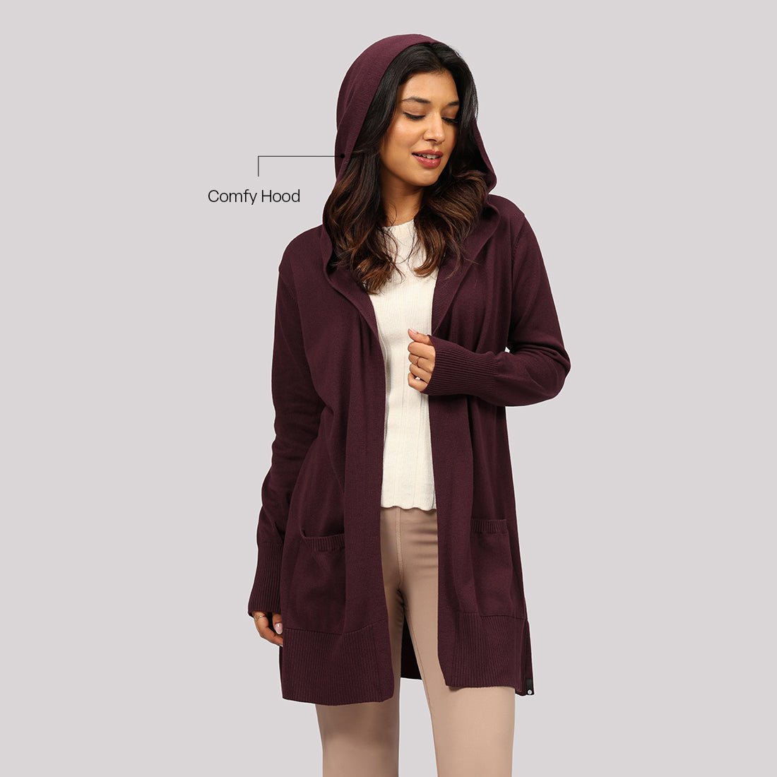 Move All Day Hooded Shrug - BlissClub