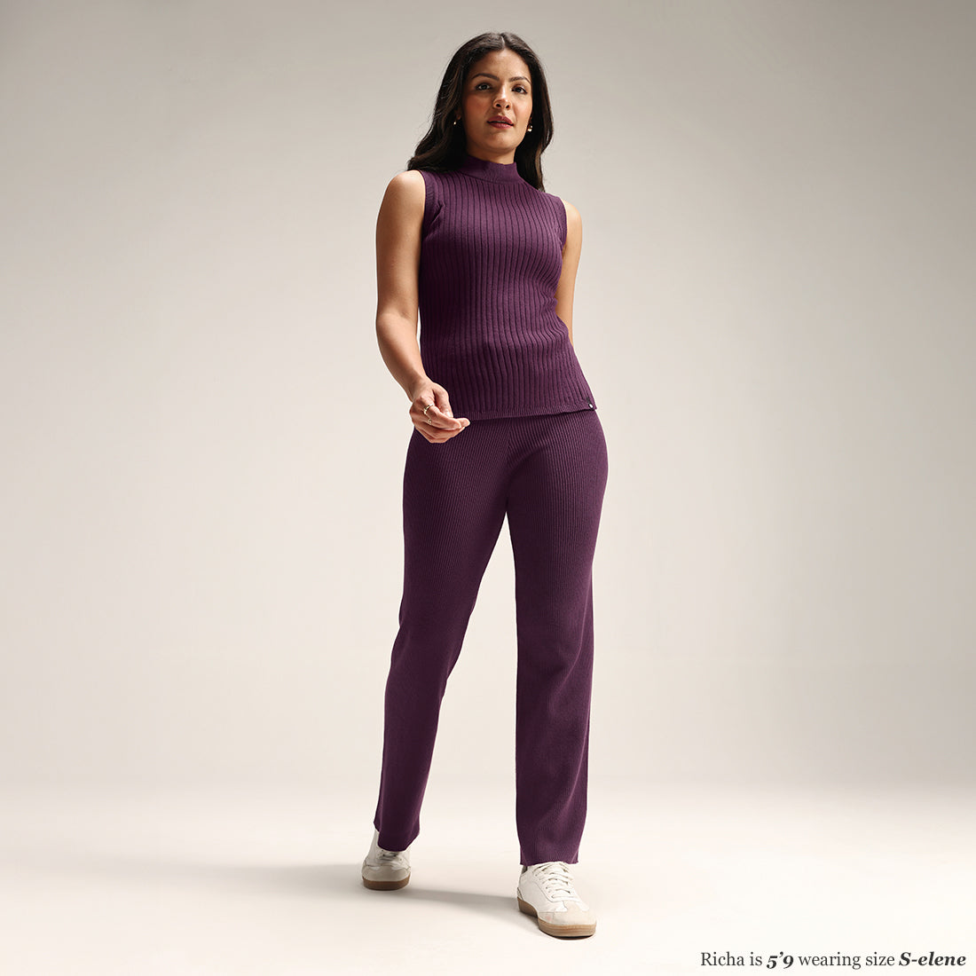All Day Cotton Ribbed Pants